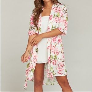 Show Me Your Mumu Brie Robe -Garden Of Blooms